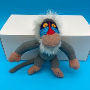 Vintage 1994 Disney The Lion King Rafiki Plush Burger King Toy No Tag